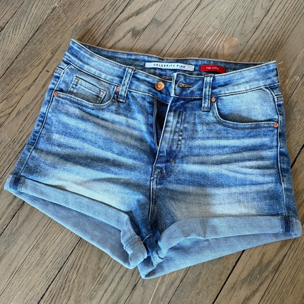 Denim Short Shorts Size 7/28